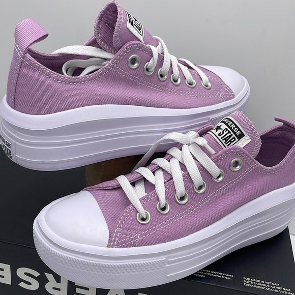 Converse WMNS CTAS MOVE OX CLASSIC AMETHYST/WHITE/BLACK A10390C
Platforms Snkrs - Picture 10 of 16